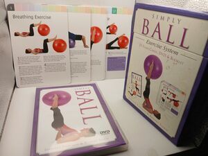 Barnes Noble Fitball Set Cards Boxed Sealed DVD Exercise Fitness Workout